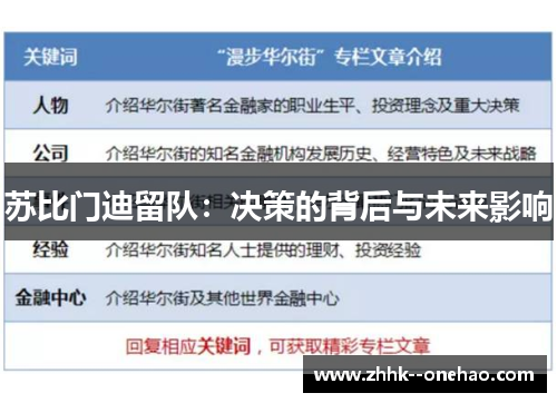 苏比门迪留队:决策的背后与未来影响 苏比门迪留队:决策的背后与未来影响