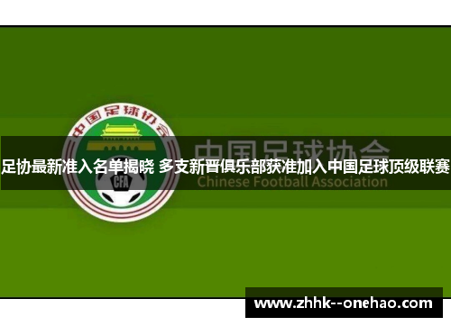 足协最新准入名单揭晓 多支新晋俱乐部获准加入中国足球顶级联赛