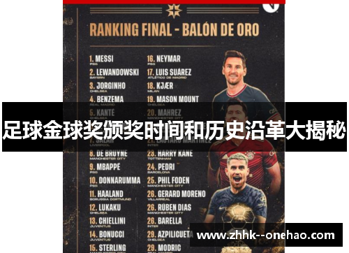 足球金球奖颁奖时间和历史沿革大揭秘